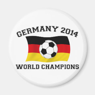 Germany Football Champions 2014 Magnet