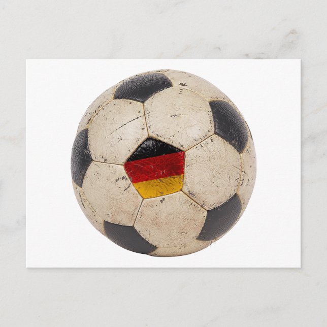 Germany Football Postcard (Front)