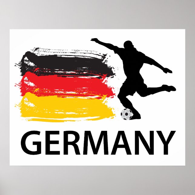 Germany Football Poster (Front)