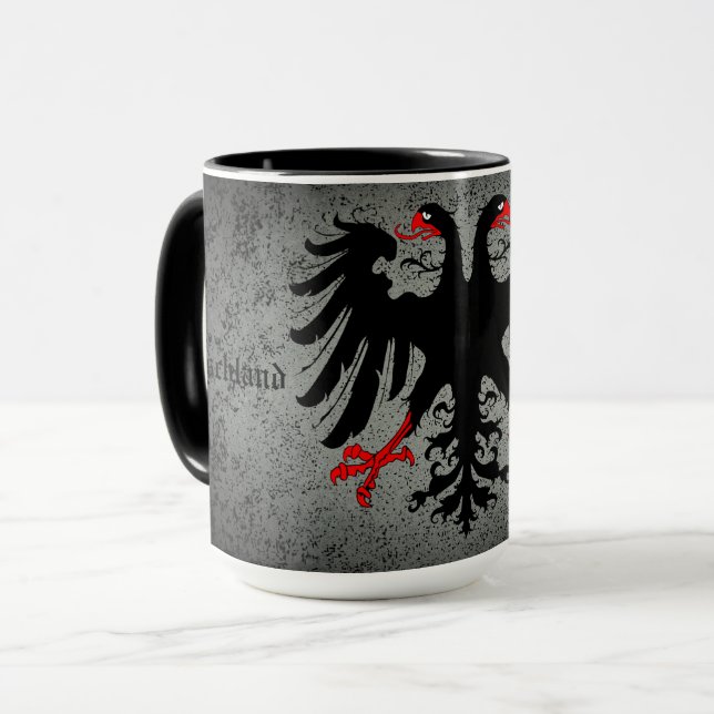 Germany forever/German empire flag double eagle Co Mug (Front Left)