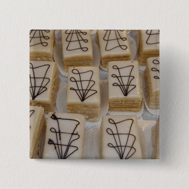 Germany, Franconia, Wertheim. Local bakery 15 Cm Square Badge (Front)
