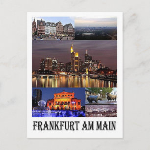 Germany - Frankfurt - Mosaic - Postcard