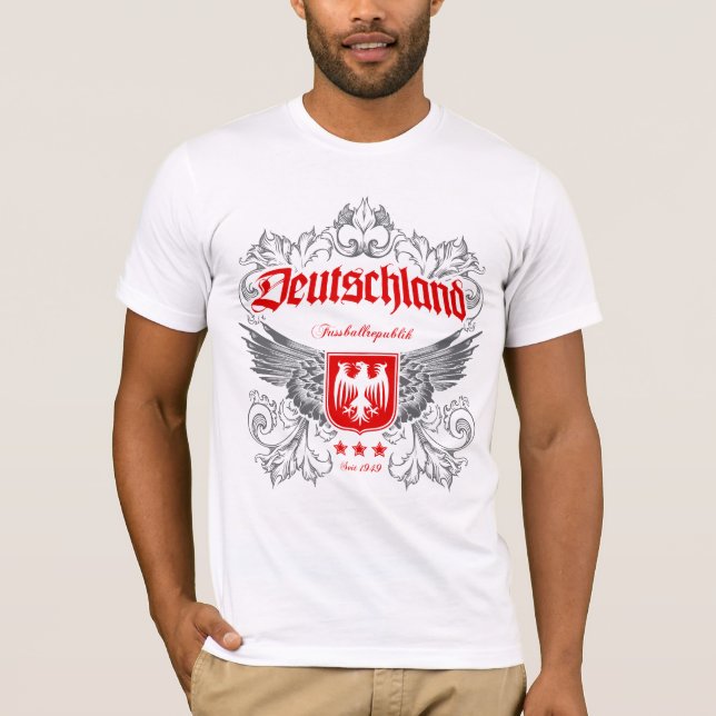 GERMANY - Fussballrepublik T-Shirt (Front)