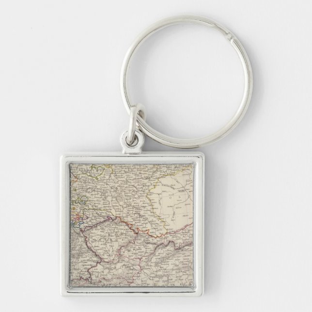 Germany general map key ring (Front)