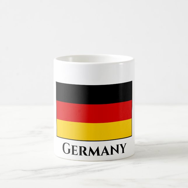 Germany (German) Flag Coffee Mug (Center)