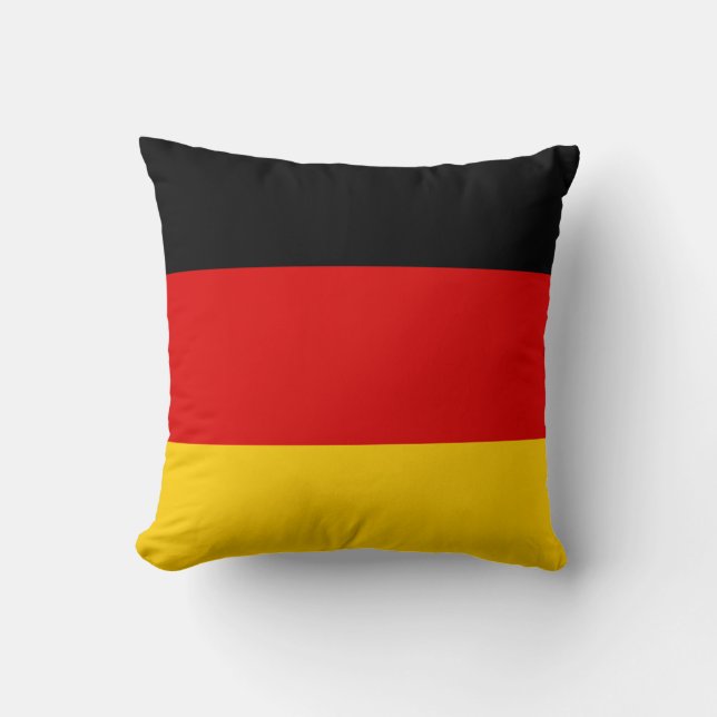 Germany (German) Flag Cushion (Front)