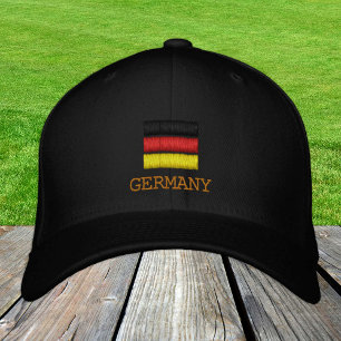 Germany & German Flag fashion / Patriots Embroidered Hat