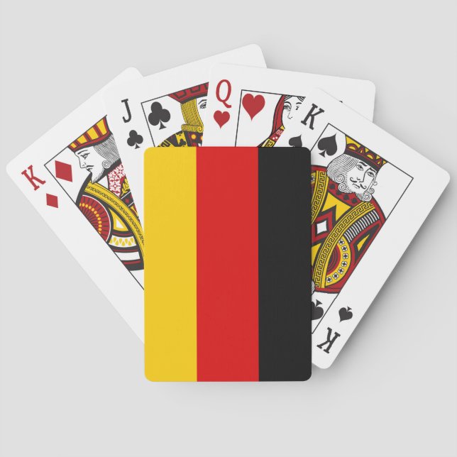 Germany (German) Flag Playing Cards (Back)