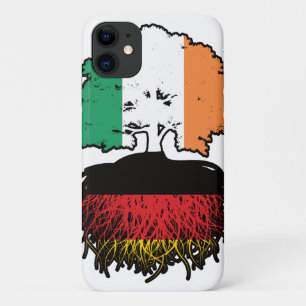 Germany German Irish Ireland Tree Roots Flag Case-Mate iPhone Case