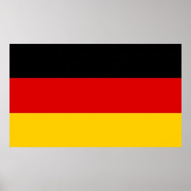 Germany – German National Flag Poster (Front)