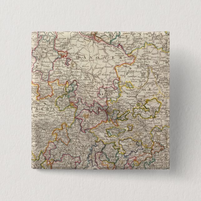 Germany Germany I 15 Cm Square Badge (Front)