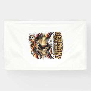 Germany Goal Energy Skeleton Striker Nations Bold  Banner