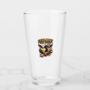 Germany Goal Energy Skeleton Striker Nations Bold Glass