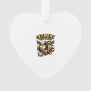 Germany Goal Energy Skeleton Striker Nations Bold Ornament