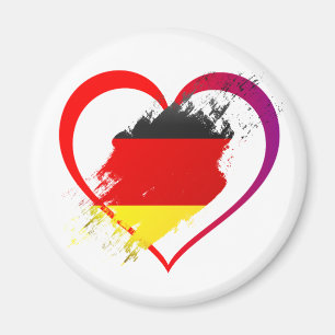 Germany heart magnet