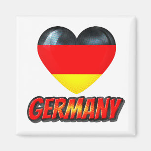 Germany Heart Magnet