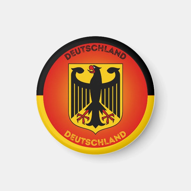 Germany Heritage Emblem Magnet (Front)