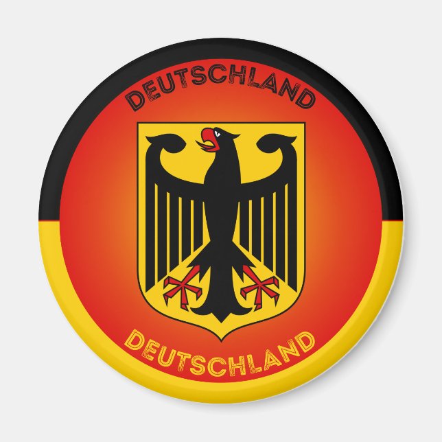 Germany Heritage Emblem Magnet (Front)