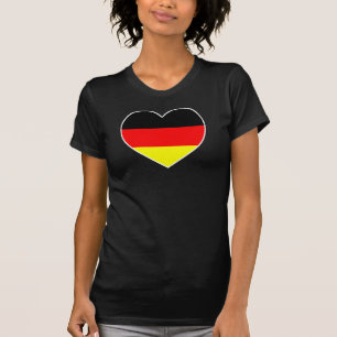 Germany Herz Football Shirt "Germany"