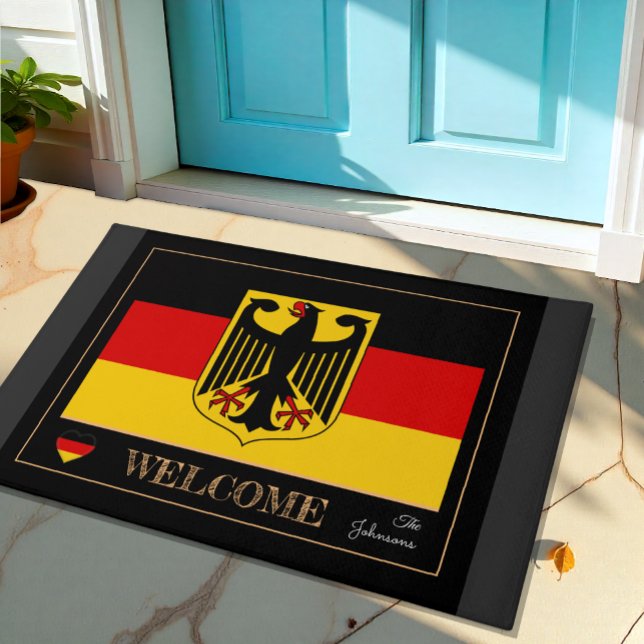 Germany house mat, German Flag sports / Welcome Doormat (Creator Uploaded)