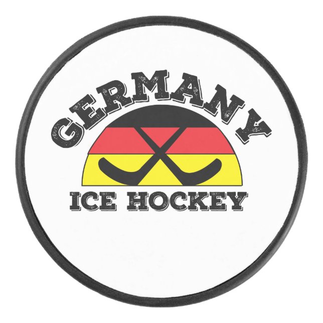 Germany Ice Hockey Puck (Front)
