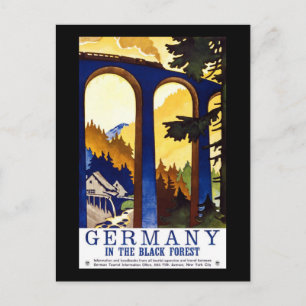 Germany In The Black Forest Postcard