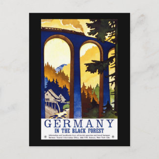 Germany In The Black Forest Postcard