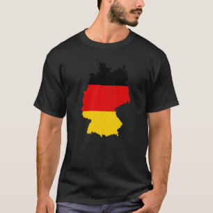 Germany in the colours of the flag home   T-Shirt