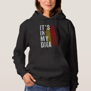 Germany It's In My DNA Cute German Fingerprint Ger Hoodie