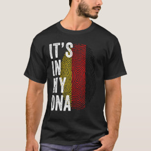 Germany It's In My DNA Cute German Fingerprint Ger T-Shirt
