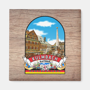 Germany Kulmbach Vintage souvenir Magnet