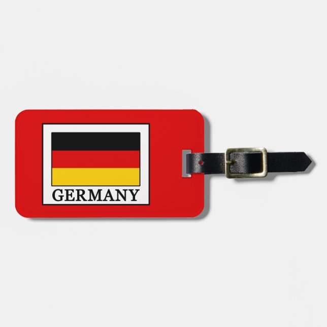 Germany Luggage Tag (Front Horizontal)