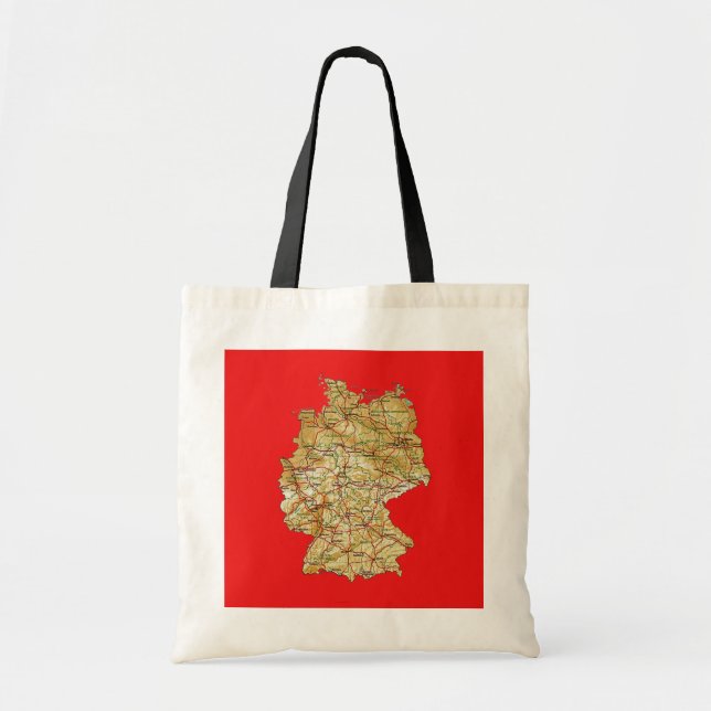 Germany Map Bag (Front)