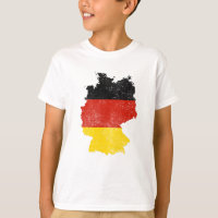 Germany Map Flag Gift