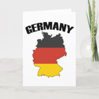 Germany Map - German Flag - Deutschland Travel