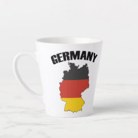Germany Map - German Flag - Deutschland Travel