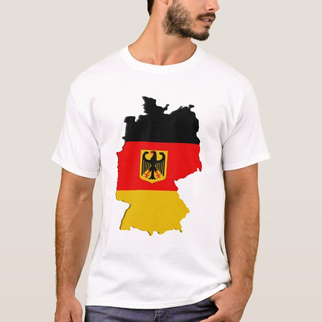 Germany map T-Shirt (Front)