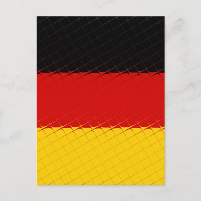 Germany National Flag Postcard (Front)