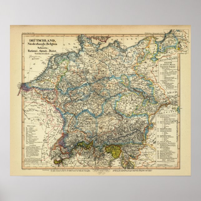 Germany Netherlands Belgium Poster (Front)