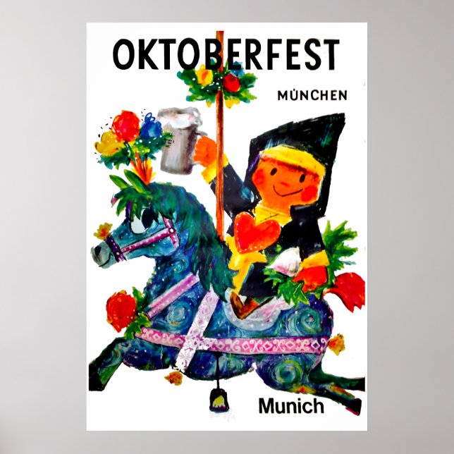 Germany Oktoberfest Munich   Poster (Front)