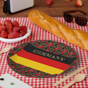 GERMANY PAPER PLATE