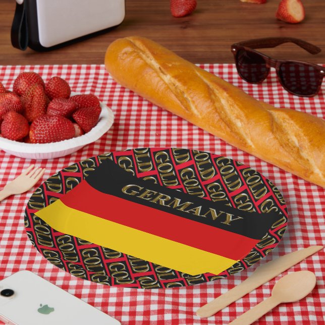 GERMANY     PAPER PLATE (Picnic)