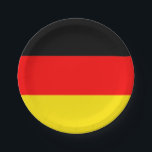 Germany Party Plates<br><div class="desc">German flag plates</div>