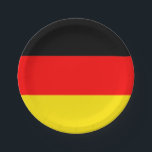 Germany Party Plates<br><div class="desc">German flag plates</div>