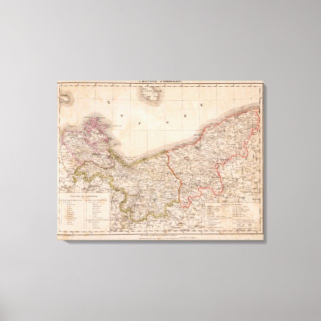 Germany, Poland Canvas Print (Front)