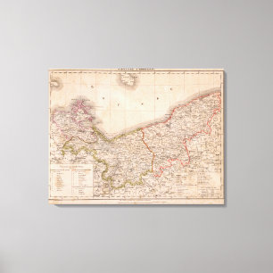 Germany, Poland Canvas Print