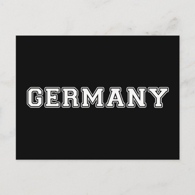 Germany Postcard (Front)