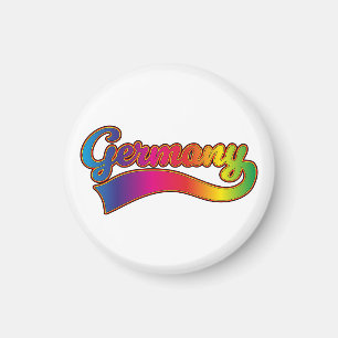 Germany Rainbow logo Magnet