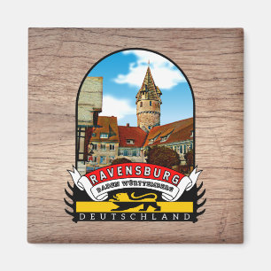 Germany Ravensburg Vintage souvenir Magnet