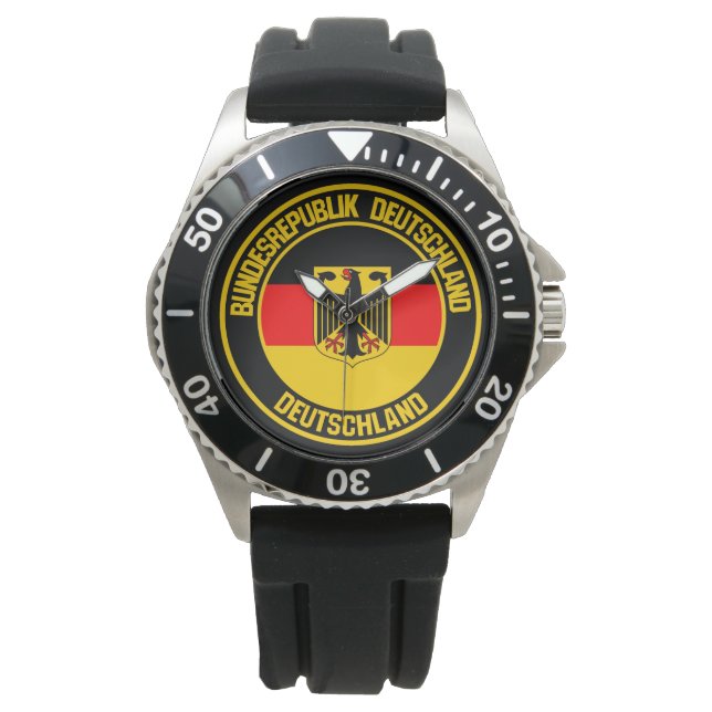 Germany Round Emblem Watch (Front)